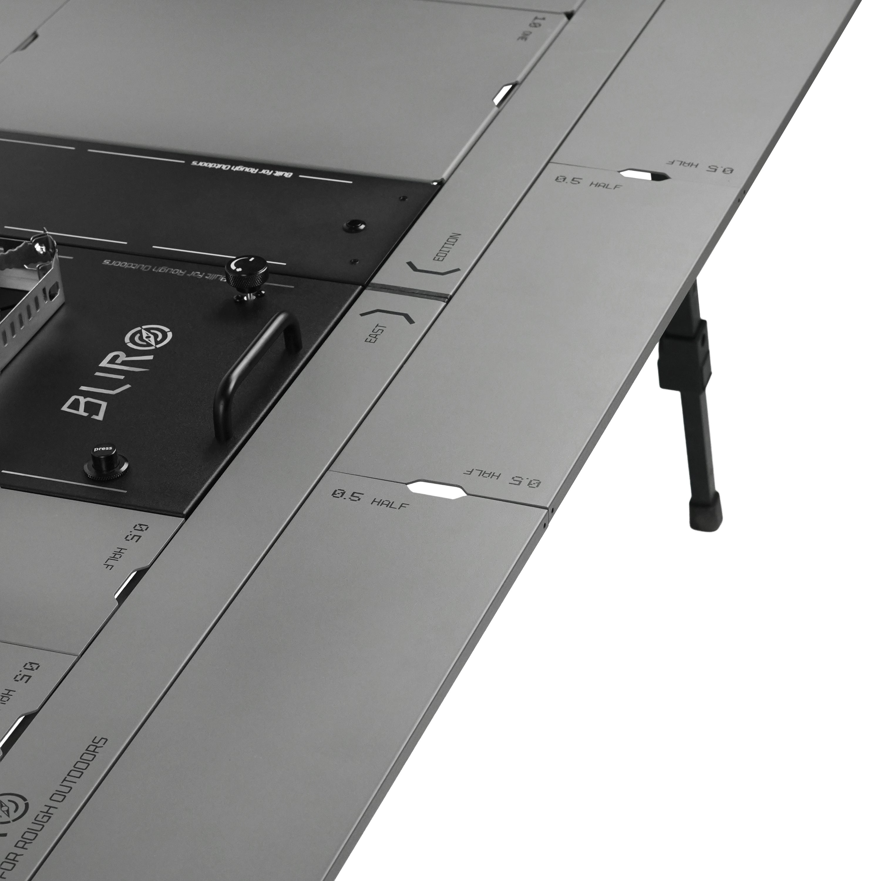 5-unit IGT Modular Table | Lightweight Aluminum Outdoor Table