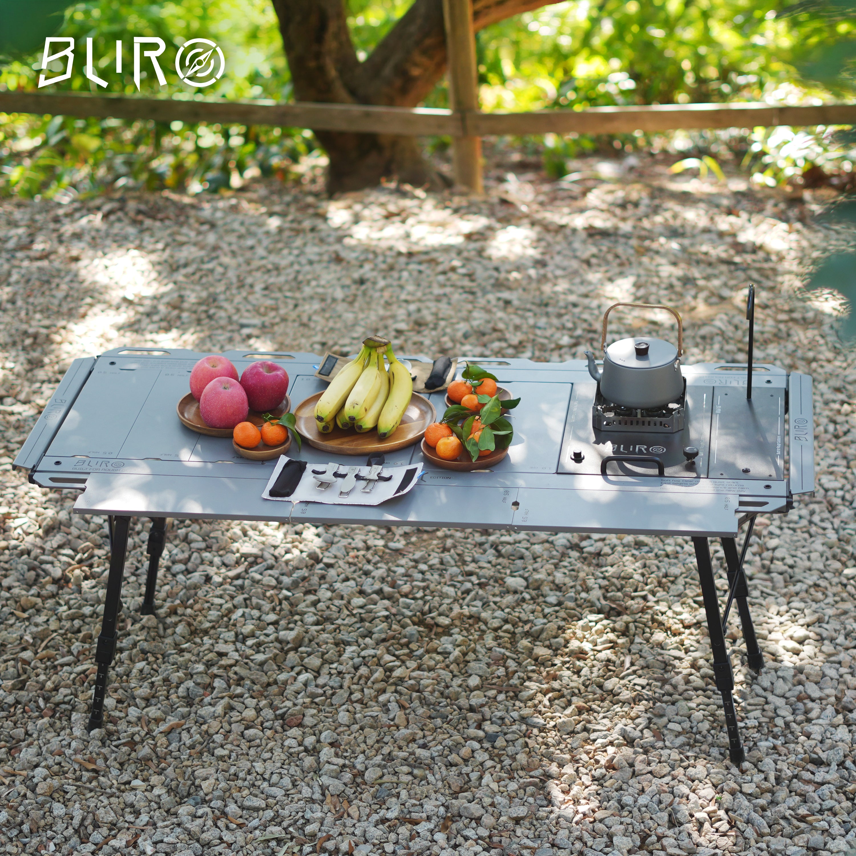 Modular Outdoor Kitchen Bundle｜Table + Propane Stove + Water Pump