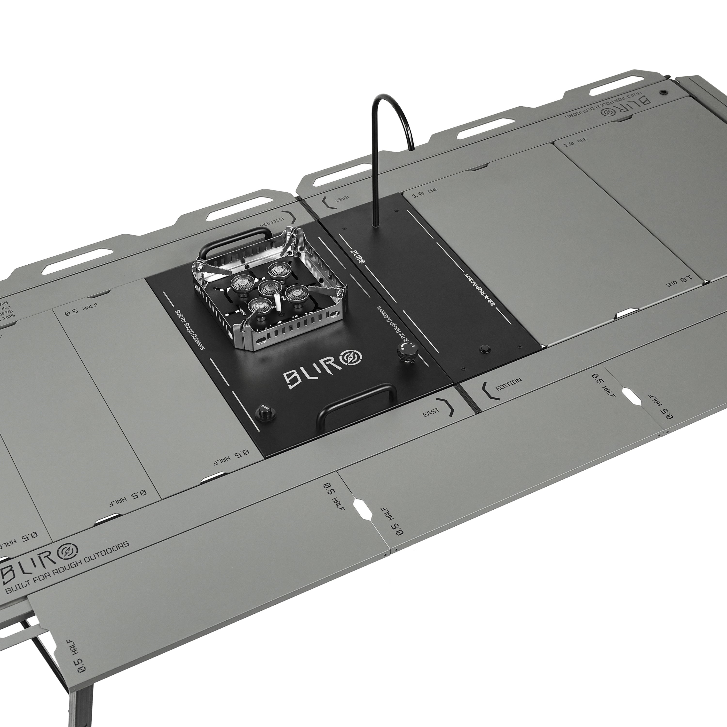 Modular Outdoor Kitchen Bundle｜Table + Propane Stove + Water Pump