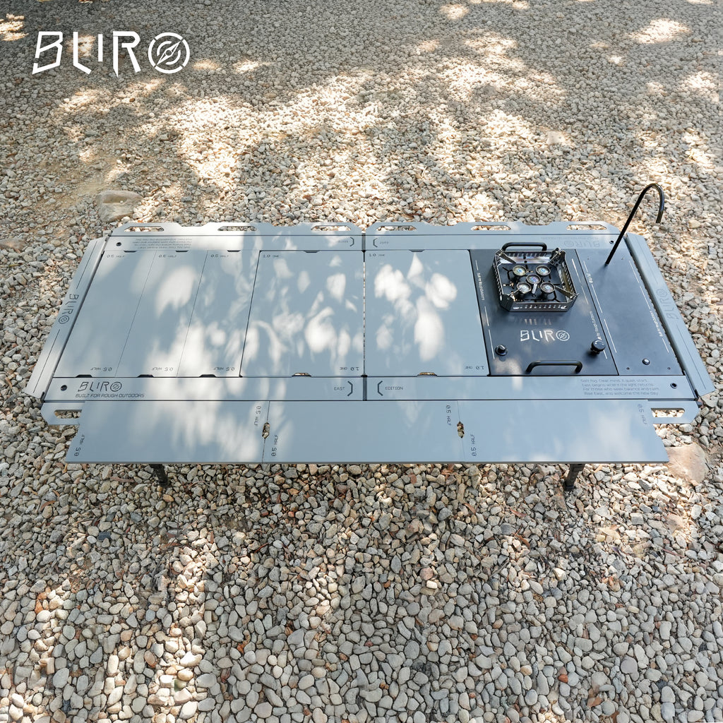 Modular Outdoor Kitchen Bundle｜Table + Propane Stove + Water Pump